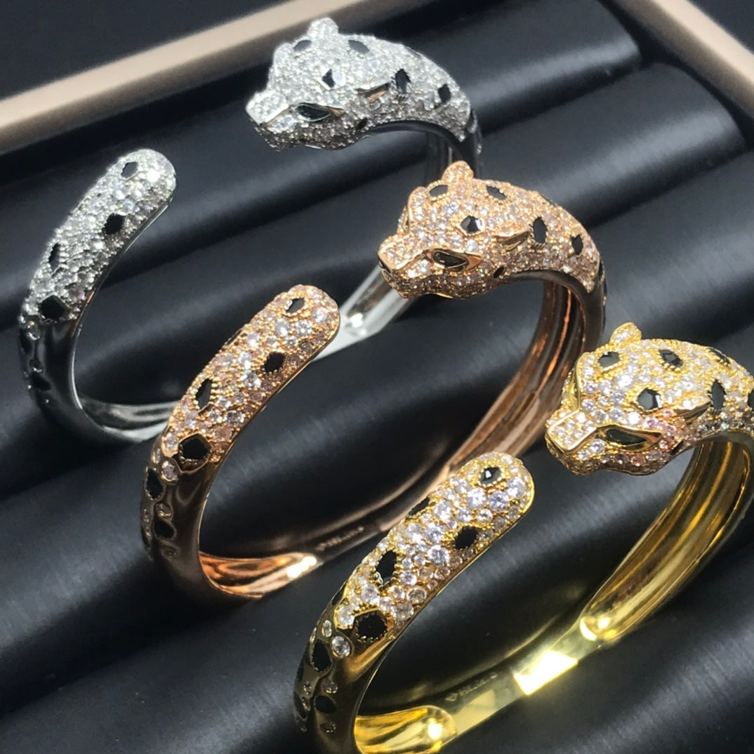[Avelora Jewelry ]PANTHERE BIG BRACELET DIAMONDS