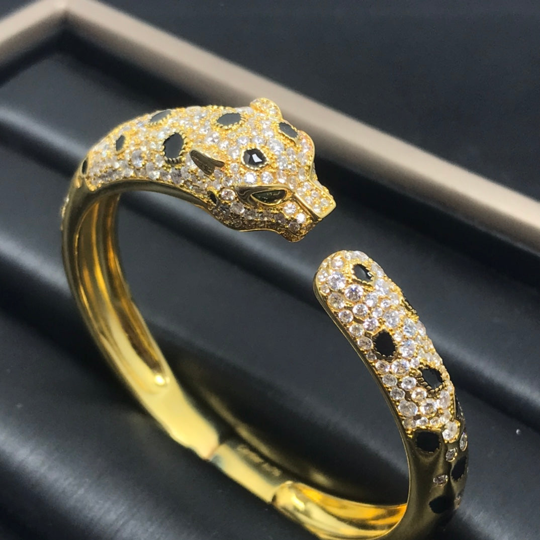 [Avelora Jewelry ]PANTHERE BIG BRACELET DIAMONDS