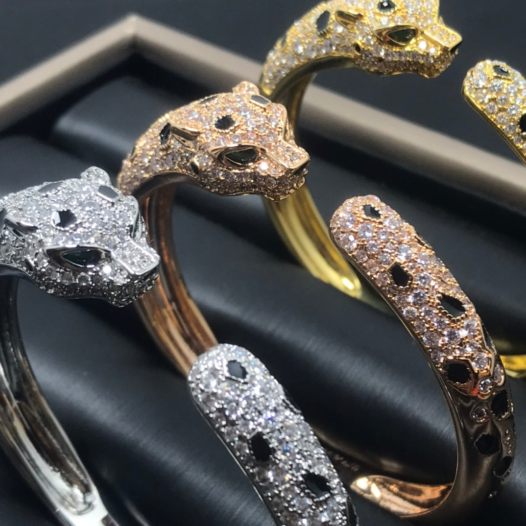 [Avelora Jewelry ]PANTHERE BIG BRACELET DIAMONDS