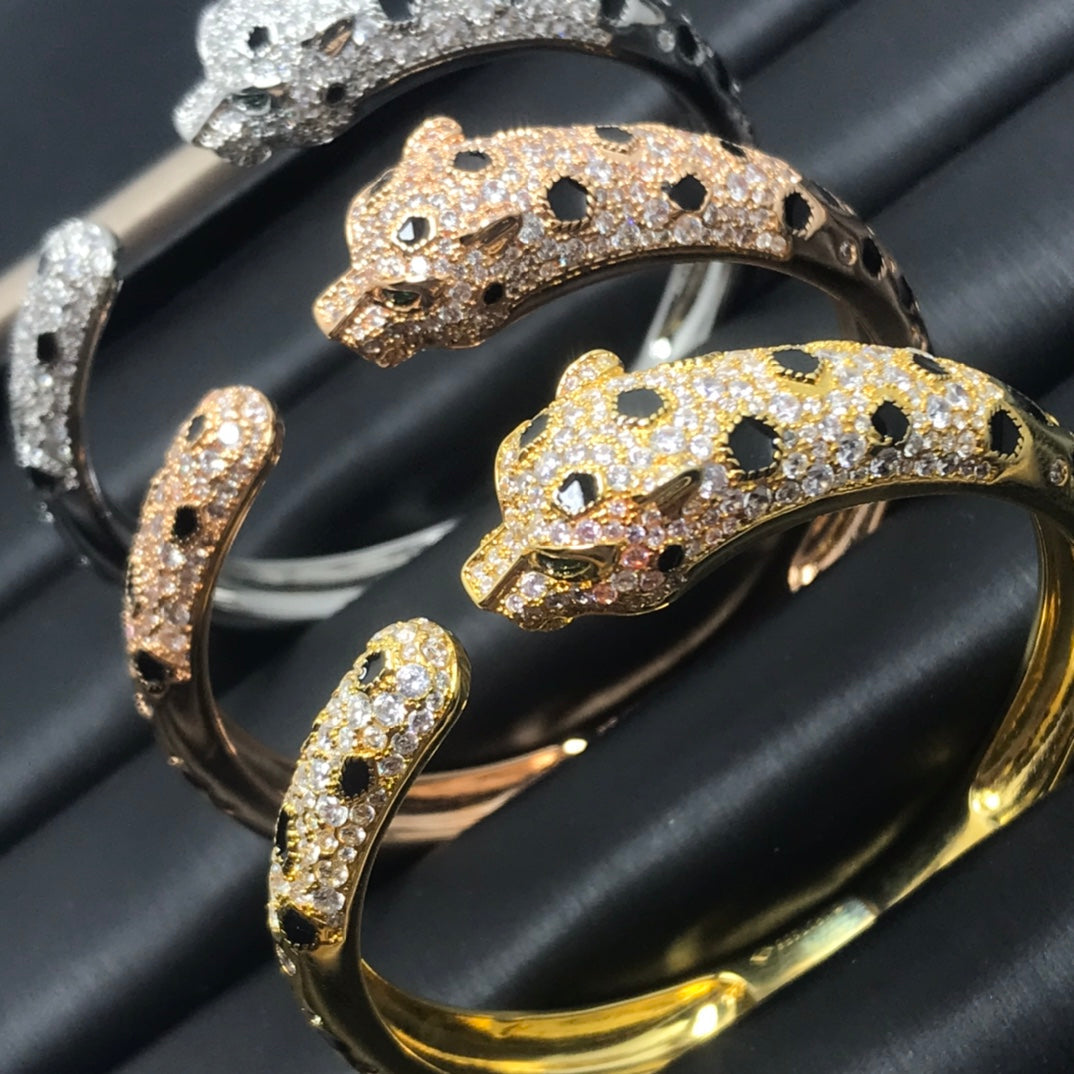 [Avelora Jewelry ]PANTHERE BIG BRACELET DIAMONDS