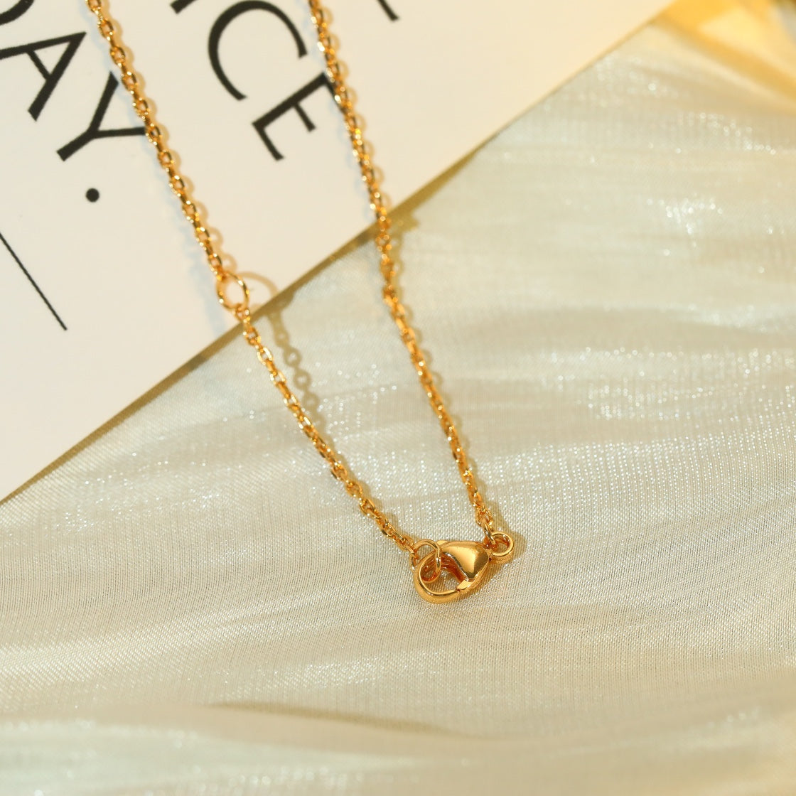 [Avelora Jewelry ]VOLT SILVER DIAMOND PEDANT NECKLACE