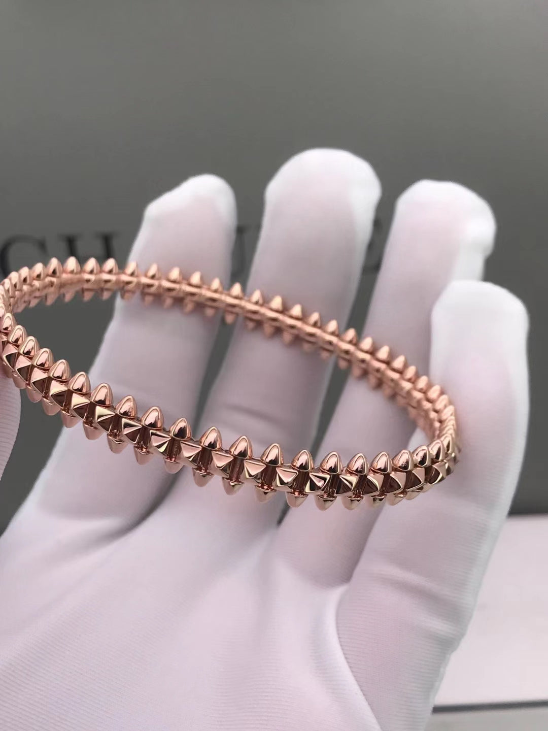 [Avelora Jewelry ]CLASH PINK GOLD BRACELET