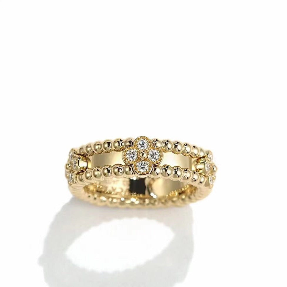 [Avelora Jewelry ]PERLEE GOLD DIAMOND RING