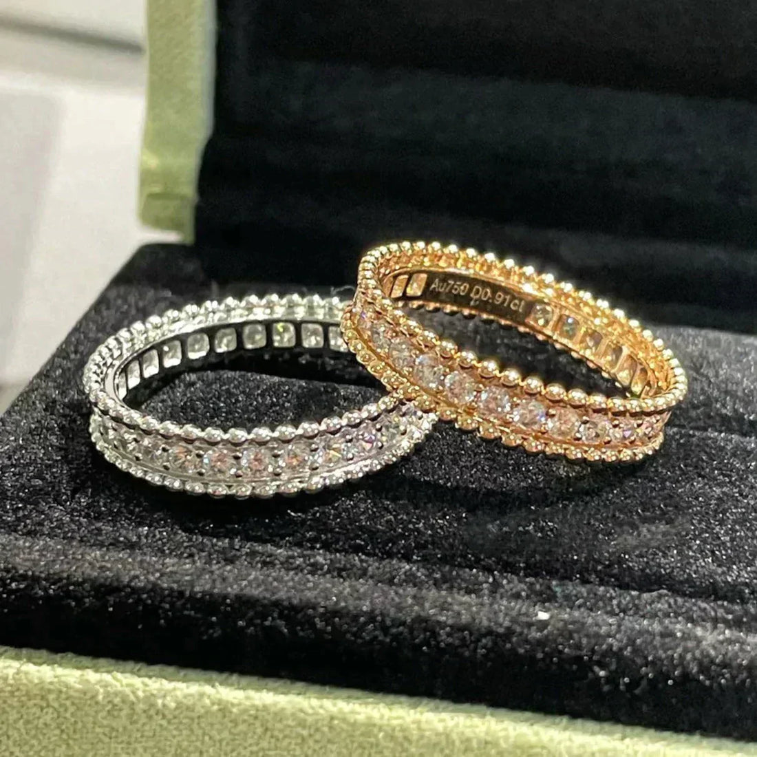 [Avelora Jewelry ]PERLEE DIAMOND ROSE GOLD RING