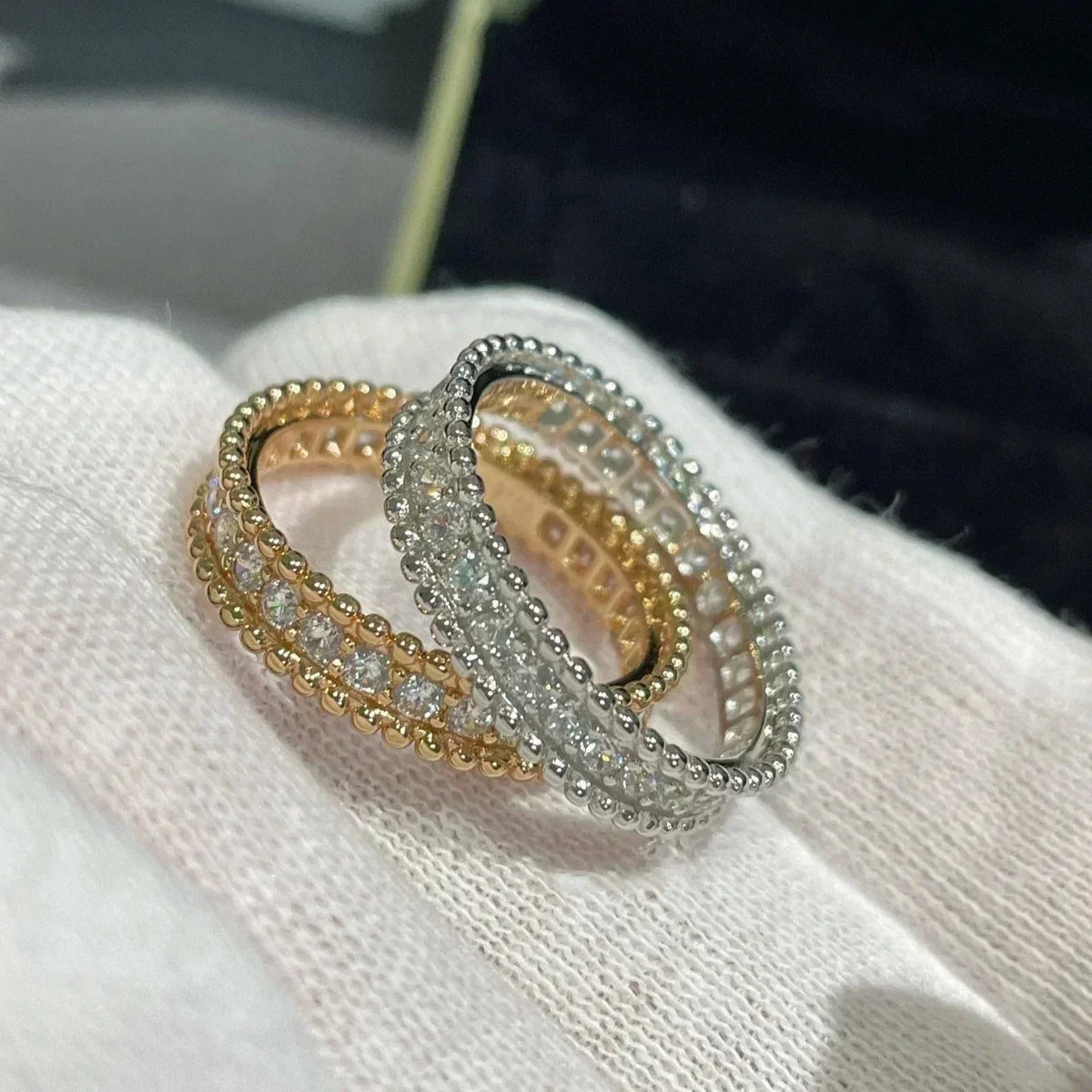 [Avelora Jewelry ]PERLEE DIAMOND ROSE GOLD RING