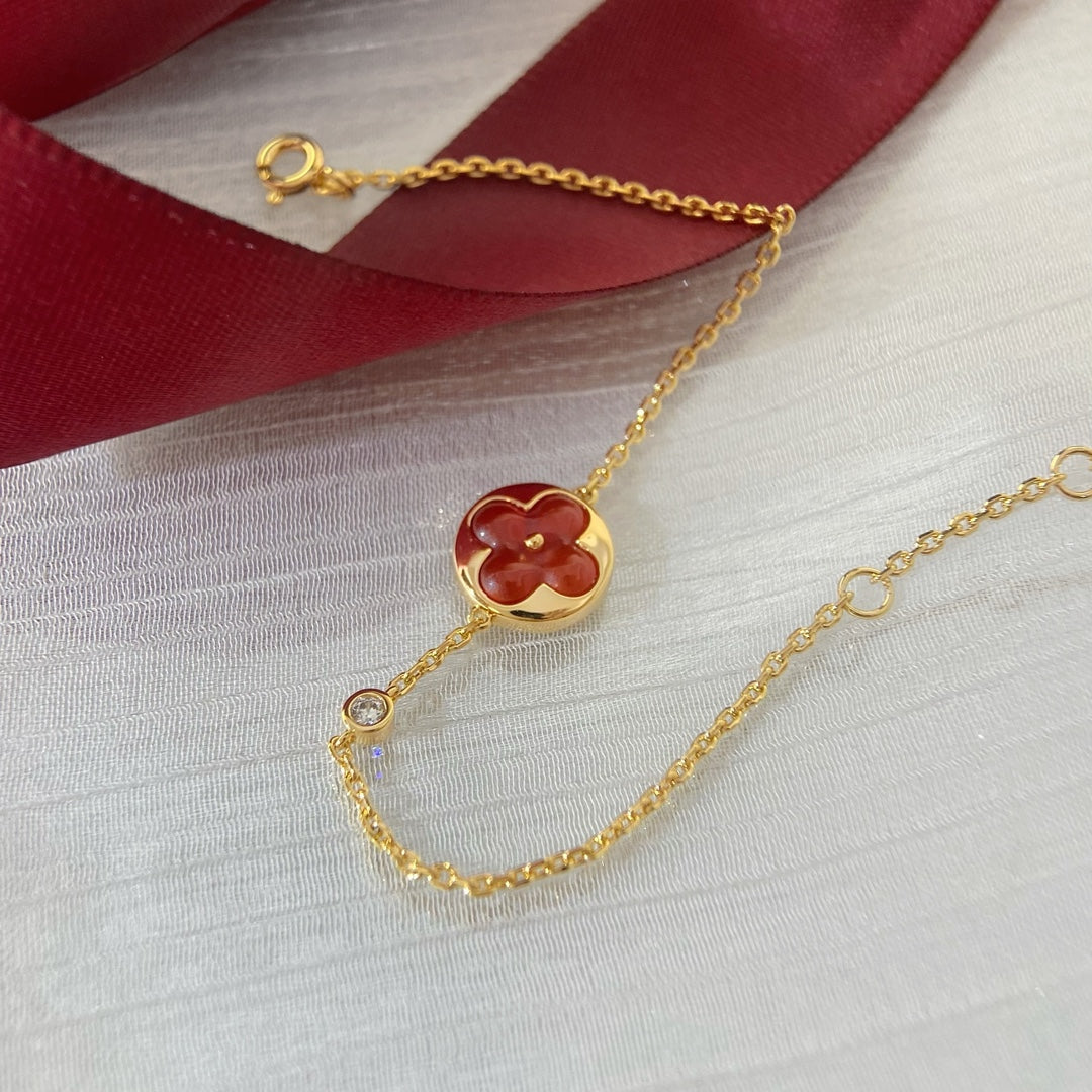 [Avelora]SUN PEDANT CARNELIAN BRACELET