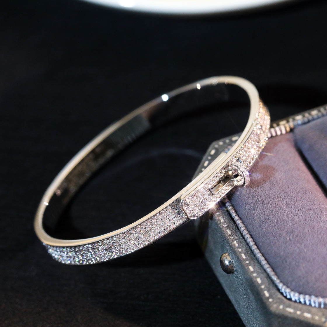 [Avelora Jewelry ]KELLY BRACELET DIAMOND PAVED