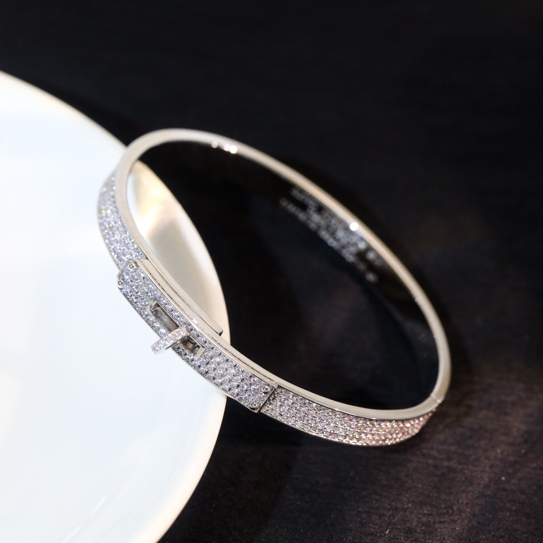 [Avelora Jewelry ]KELLY BRACELET DIAMOND PAVED