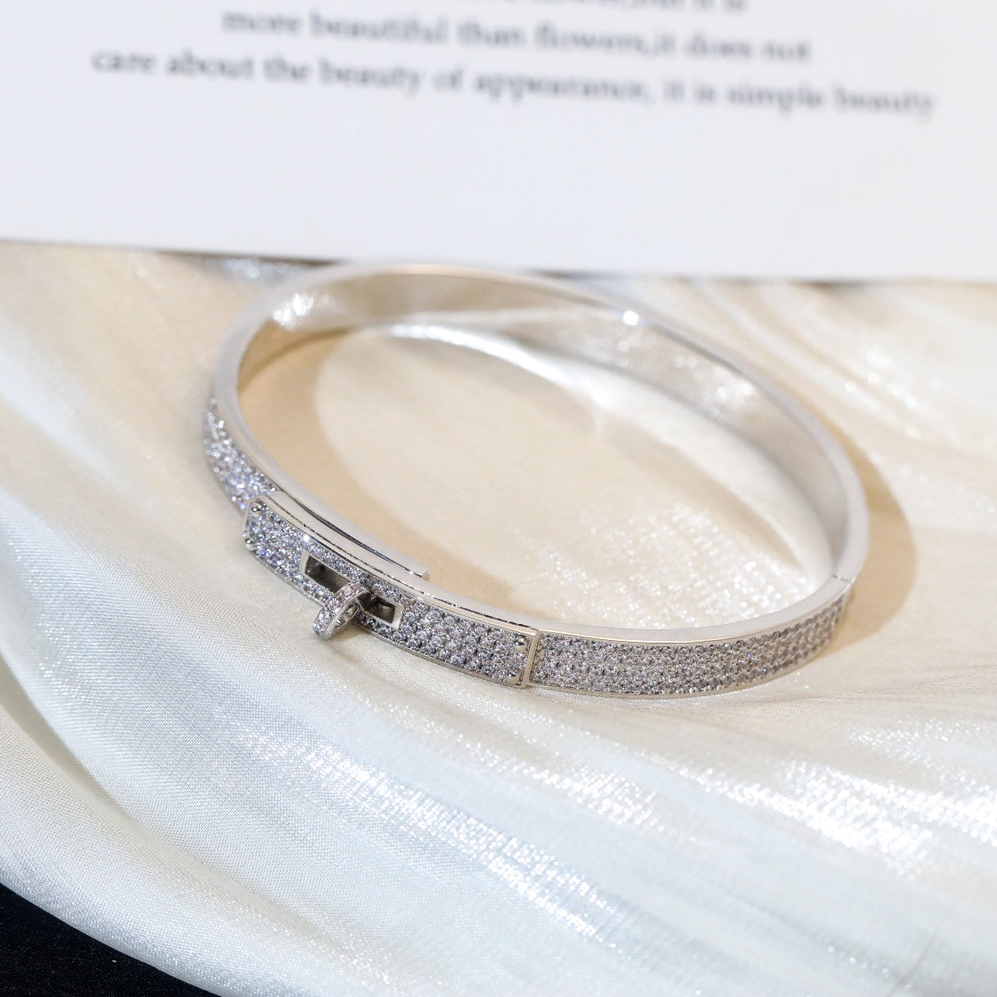 [Avelora]KELLY BRACELET DIAMOND PAVED