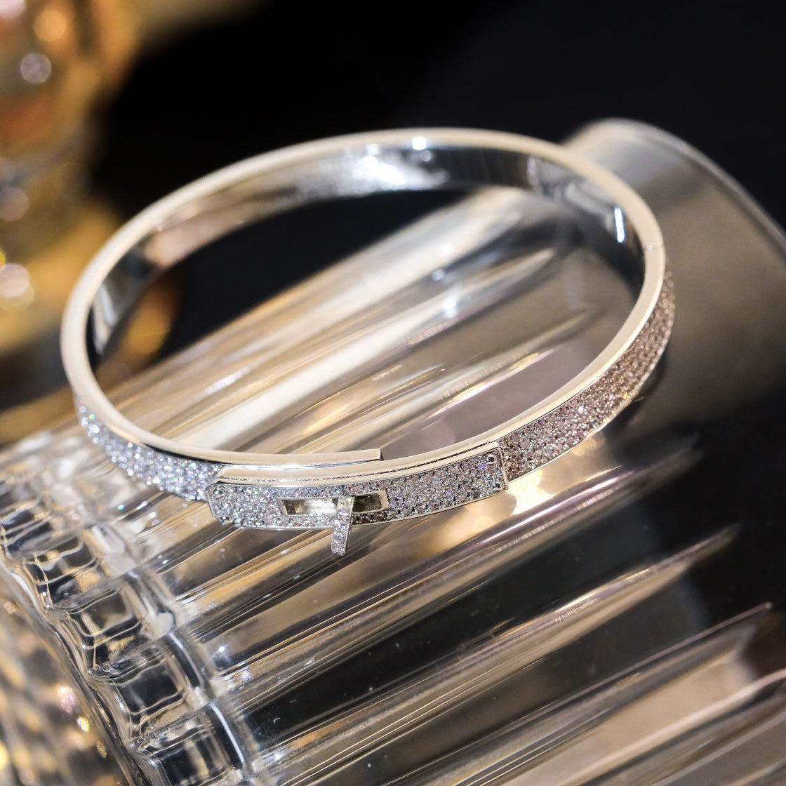 [Avelora Jewelry ]KELLY BRACELET DIAMOND PAVED
