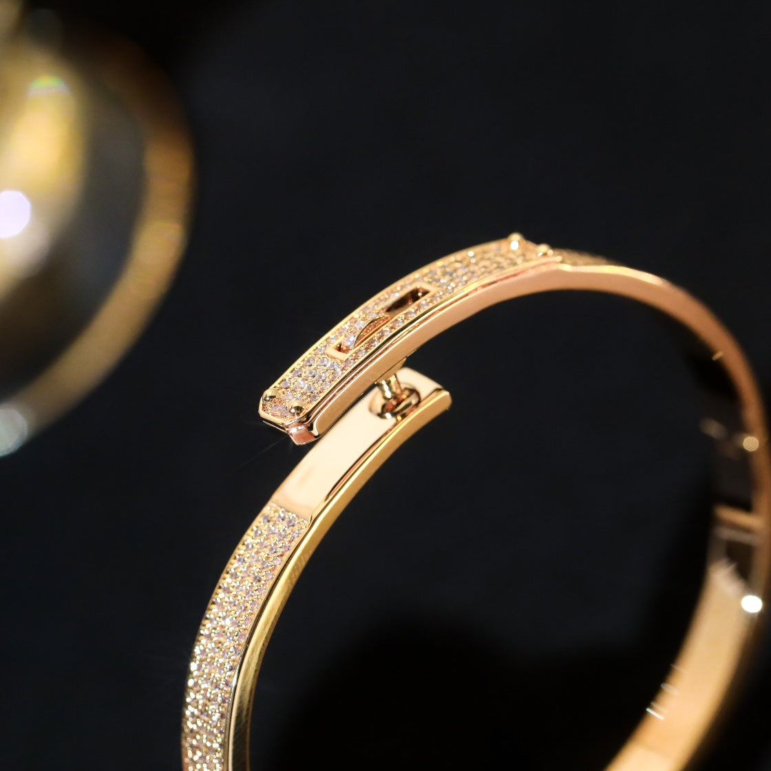 [Avelora Jewelry ]KELLY BRACELET DIAMOND PAVED