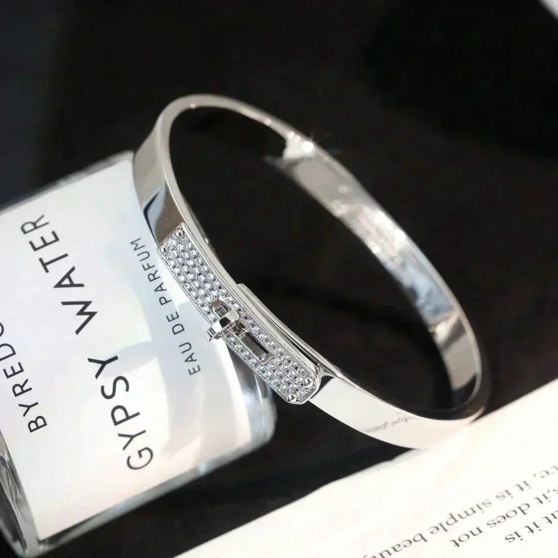 [Avelora Jewelry ]KELLY SILVER DIAMOND BRACELET