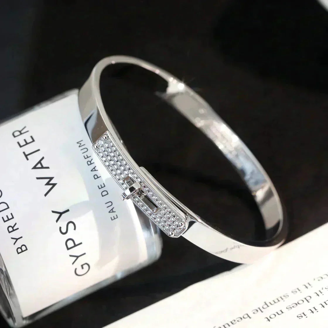 [Avelora]KELLY SILVER DIAMOND BRACELET
