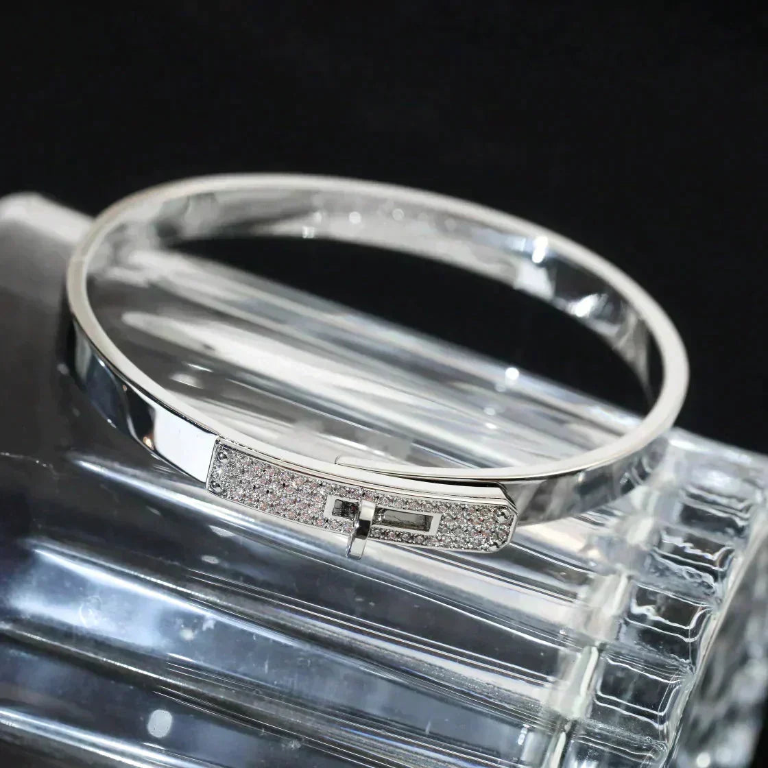 [Avelora]KELLY SILVER DIAMOND BRACELET