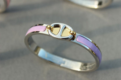 [Avelora]CLIC CHAINE SILVER BRACELET