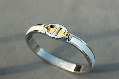 [Avelora]CLIC CHAINE SILVER BRACELET