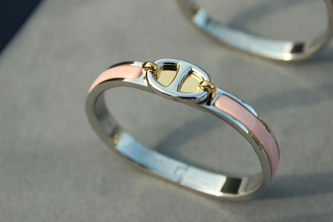 [Avelora Jewelry ]CLIC CHAINE SILVER BRACELET