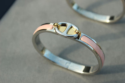 [Avelora]CLIC CHAINE SILVER BRACELET