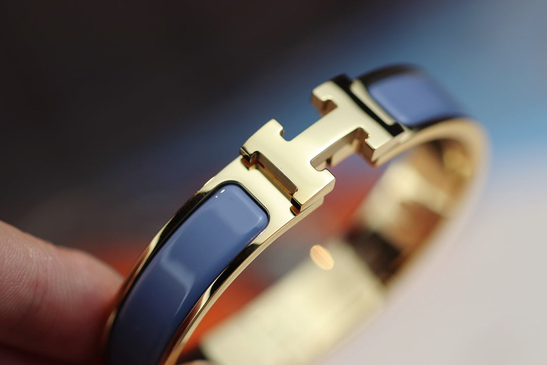 [Avelora Jewelry ]H BRACELET 12MM BLUE GRAY