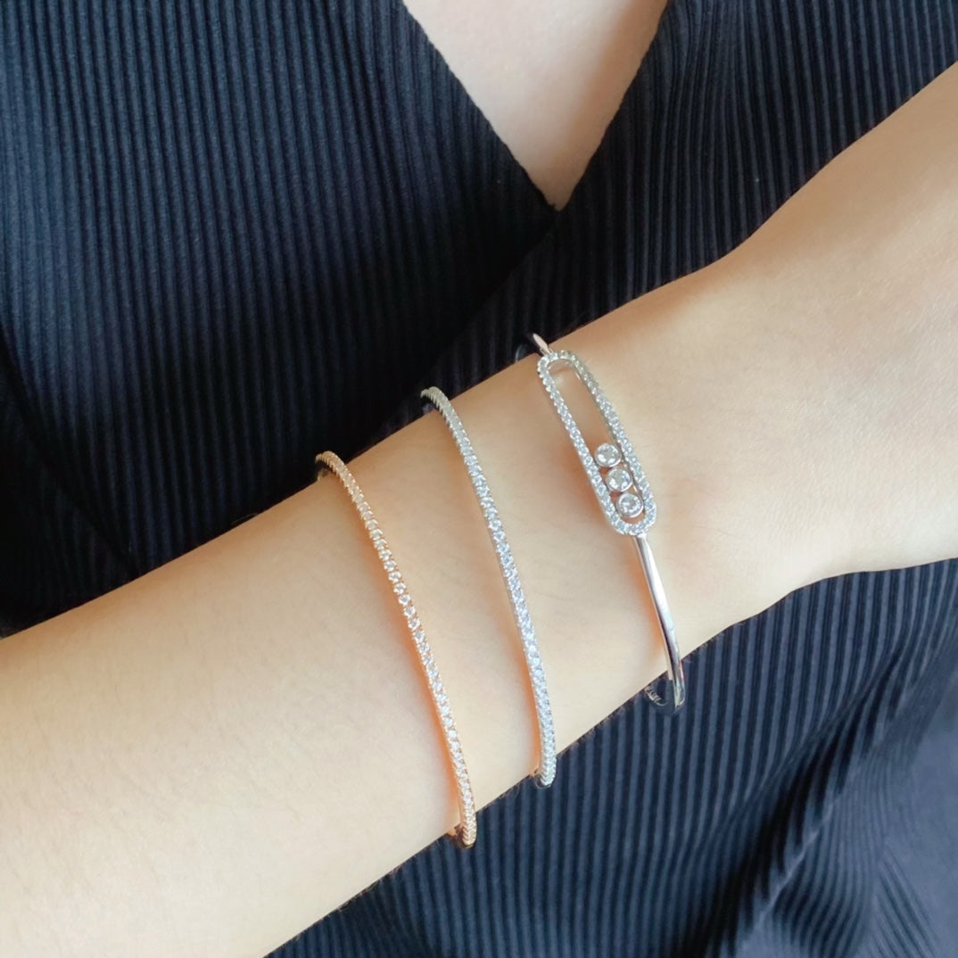 [Avelora Jewelry ]MINI DIAMOND TENNIS BRACELET