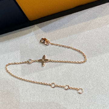 [Avelora Jewelry ]STAR DIAMOND PINK GOLD BRACELET
