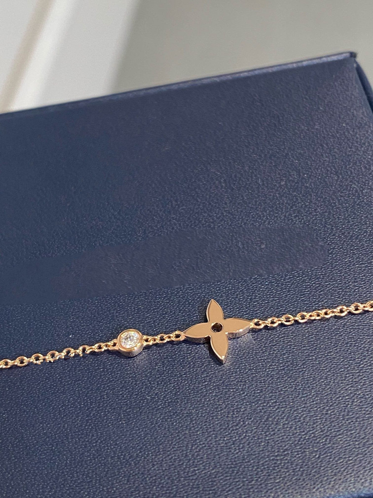 [Avelora Jewelry ]STAR DIAMOND PINK GOLD BRACELET