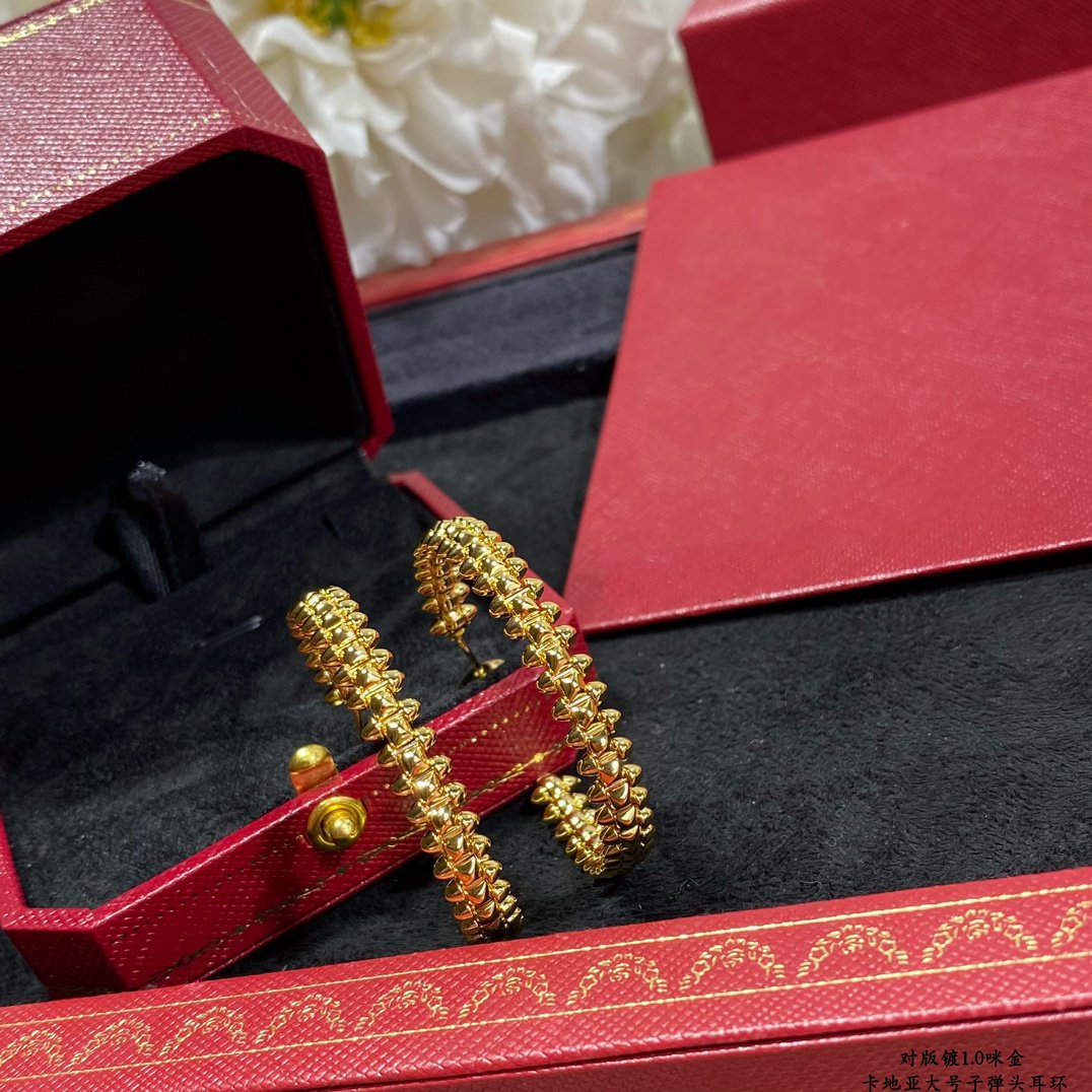 [Avelora Jewelry ]CLASH LARGE HOOP EARRINGS