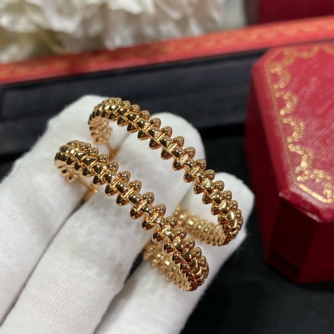 [Avelora Jewelry ]CLASH LARGE HOOP EARRINGS