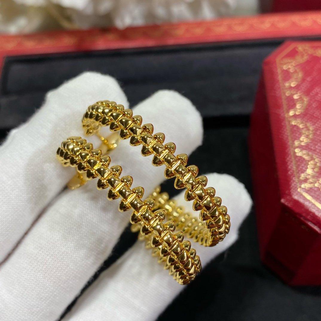 [Avelora Jewelry ]CLASH LARGE HOOP EARRINGS