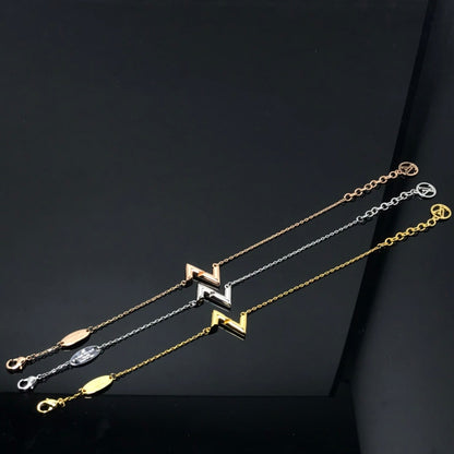 [Avelora]VOLT LV LOGO BRACELET