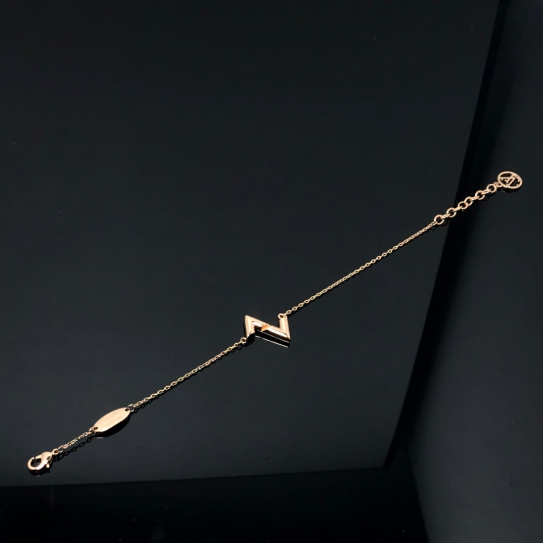 [Avelora]VOLT LV LOGO BRACELET