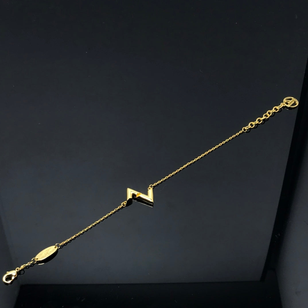 [Avelora]VOLT LV LOGO BRACELET