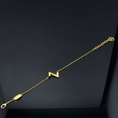 [Avelora]VOLT LV LOGO BRACELET