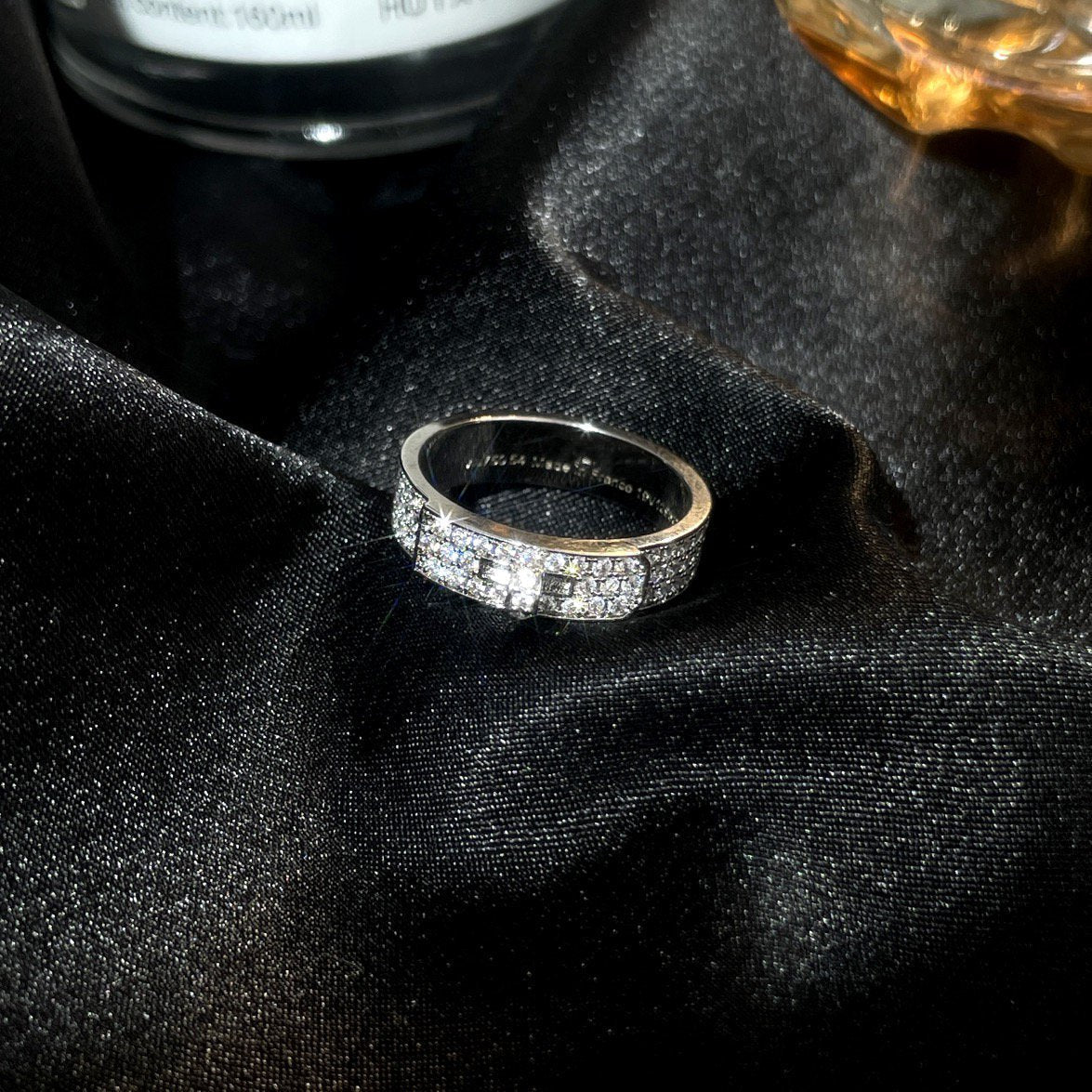 [Avelora]KELLY SILVER DIAMOND RING