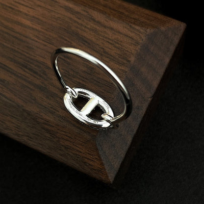 [Avelora]RONDE SMALL SILVER DIAMOND RING