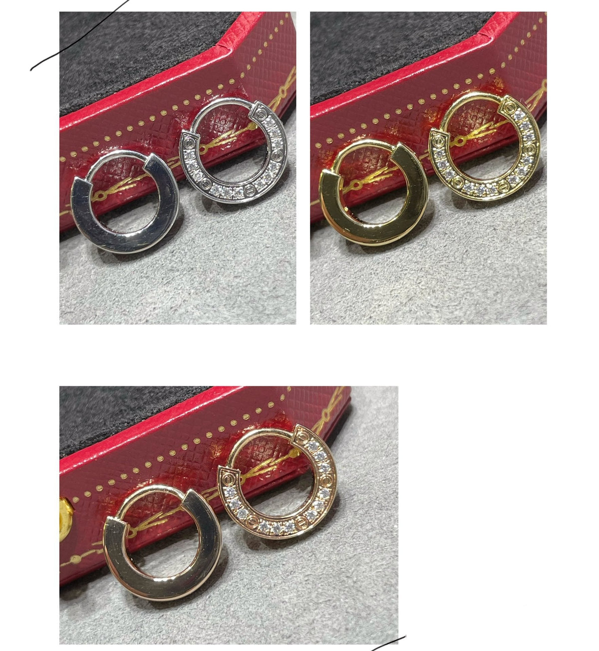 [Avelora Jewelry ]LOVE DIAMOND EARRINGS