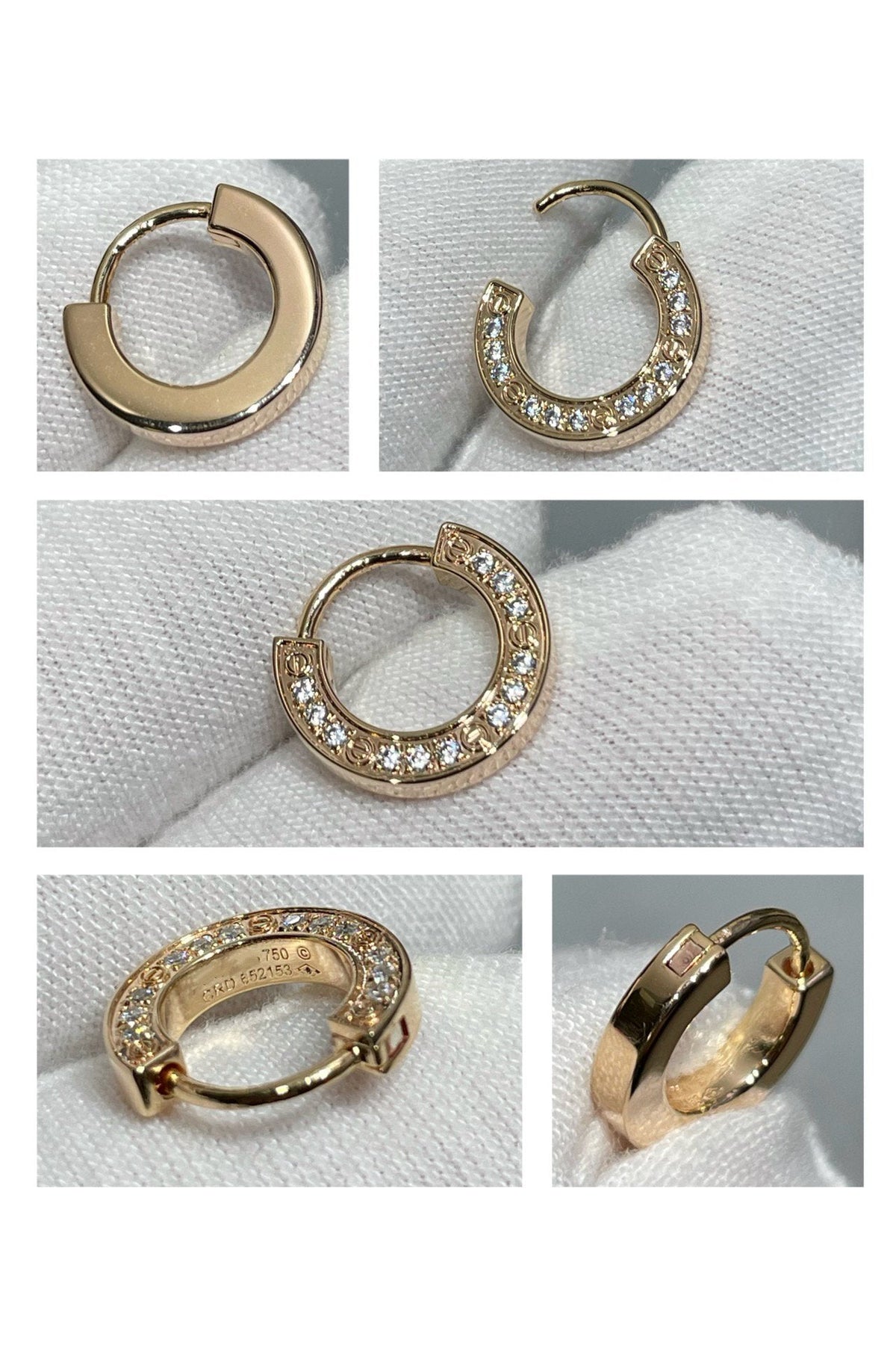 [Avelora Jewelry ]LOVE DIAMOND EARRINGS