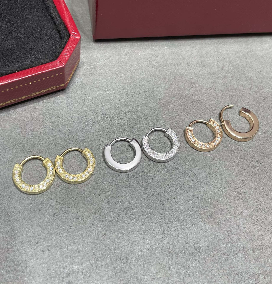 [Avelora Jewelry ]LOVE DIAMOND EARRINGS