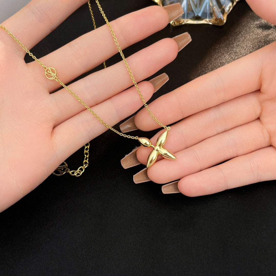 [Avelora Jewelry ]LOUISETTE GOLD NECKLACE