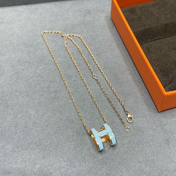 [Avelora Jewelry ]POP H SKY BLUE NECKLACE