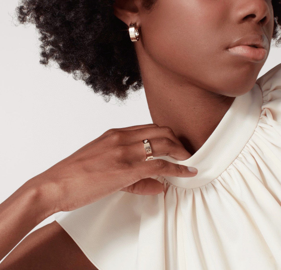 [Avelora Jewelry ]LOVE 5.5MM EARRINGS