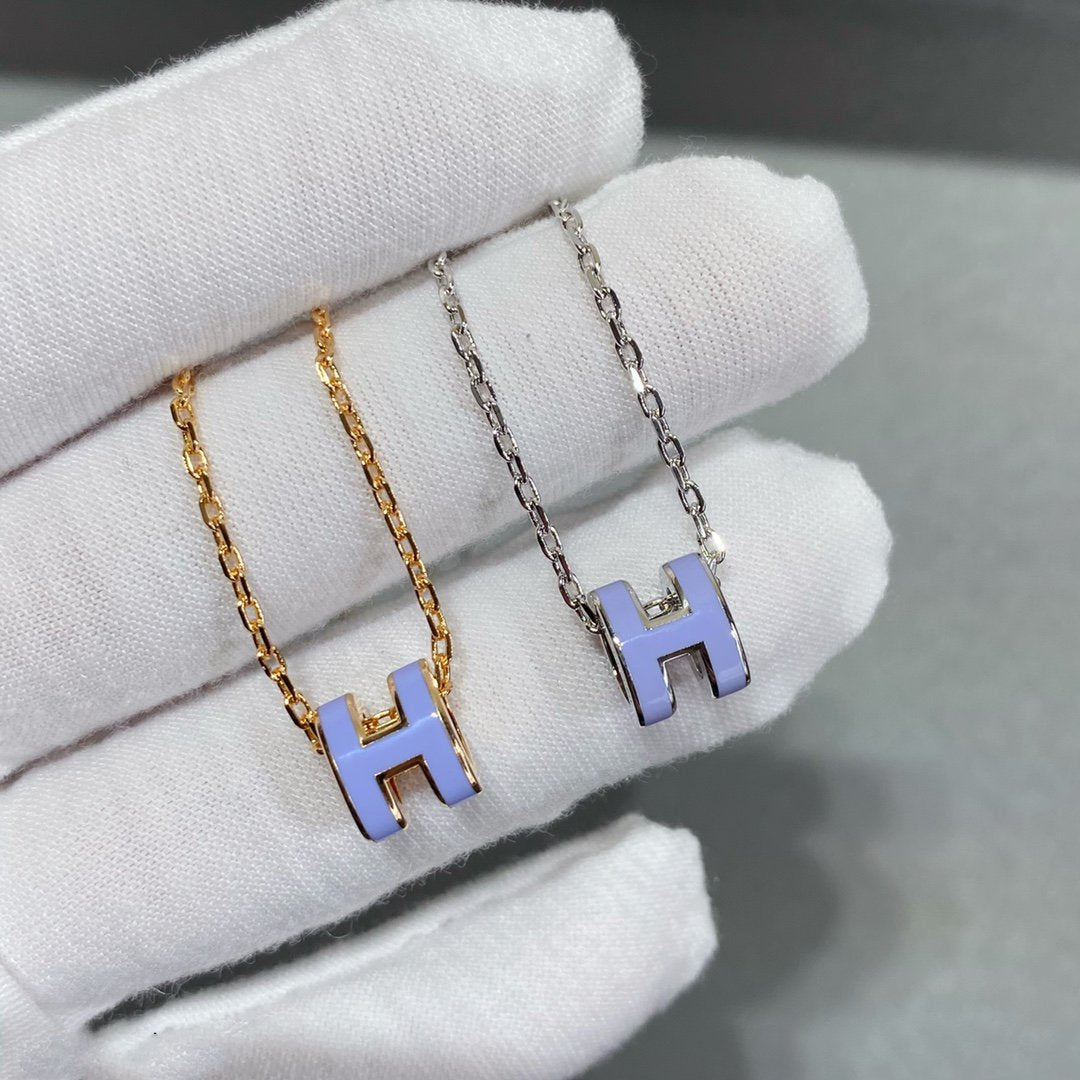 [Avelora Jewelry ]MINI POP H NECKLACE