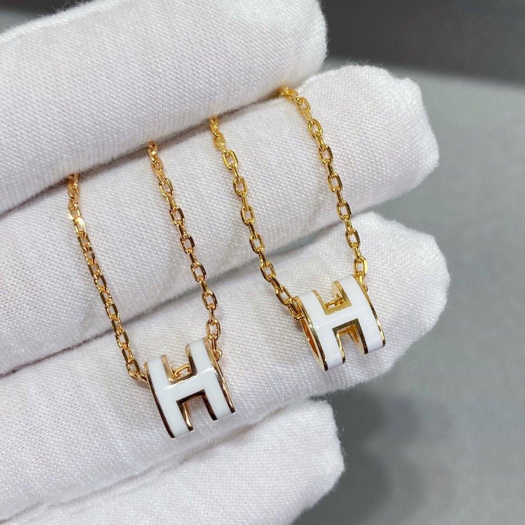 [Avelora Jewelry ]MINI POP H NECKLACE