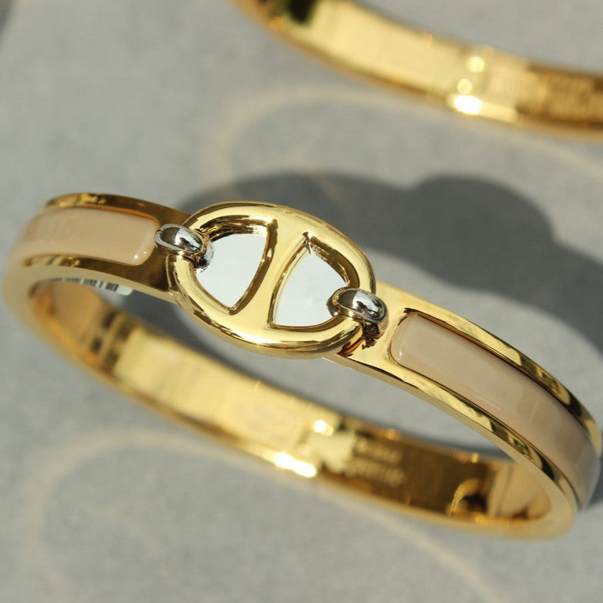 [Avelora]CLIC CHAINE GOLD BRACELET