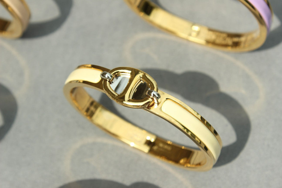 [Avelora Jewelry ]CLIC CHAINE GOLD BRACELET