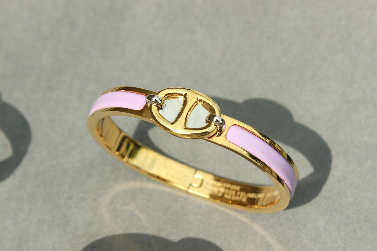 [Avelora]CLIC CHAINE GOLD BRACELET