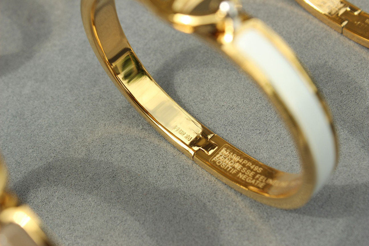 [Avelora Jewelry ]CLIC CHAINE GOLD BRACELET