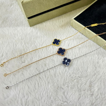 [Avelora Jewelry ]CLOVER 1 MOTIF PIETERSITE BRACELET
