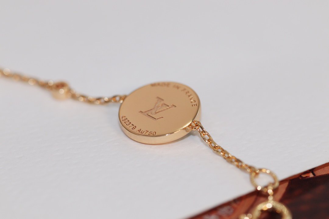 [Avelora Jewelry ]STAR AND SUN 4 MOTIF PINK GOLD MALACHITE BRACELET