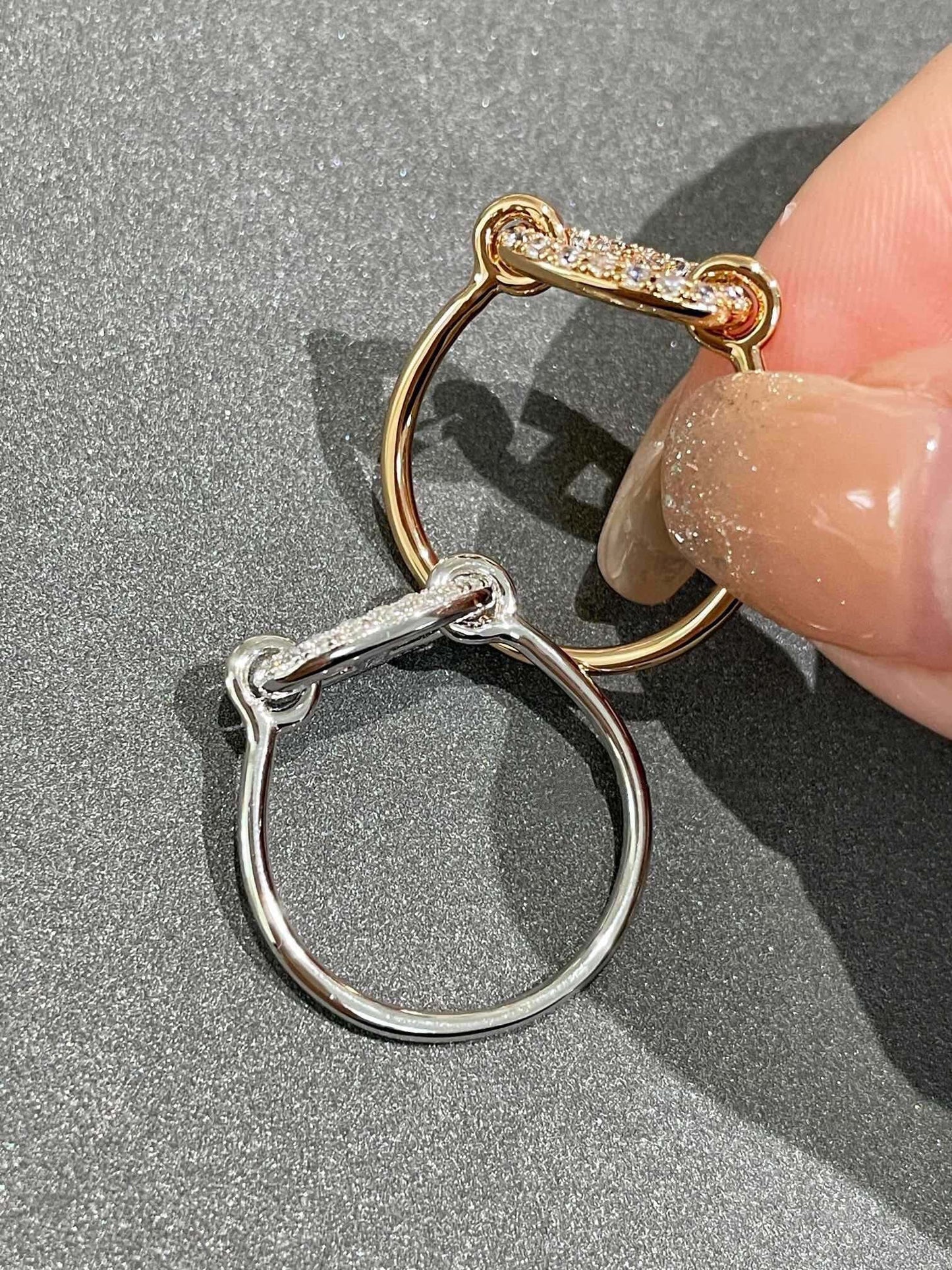 [Avelora]RONDE SMALL DIAMOND RING